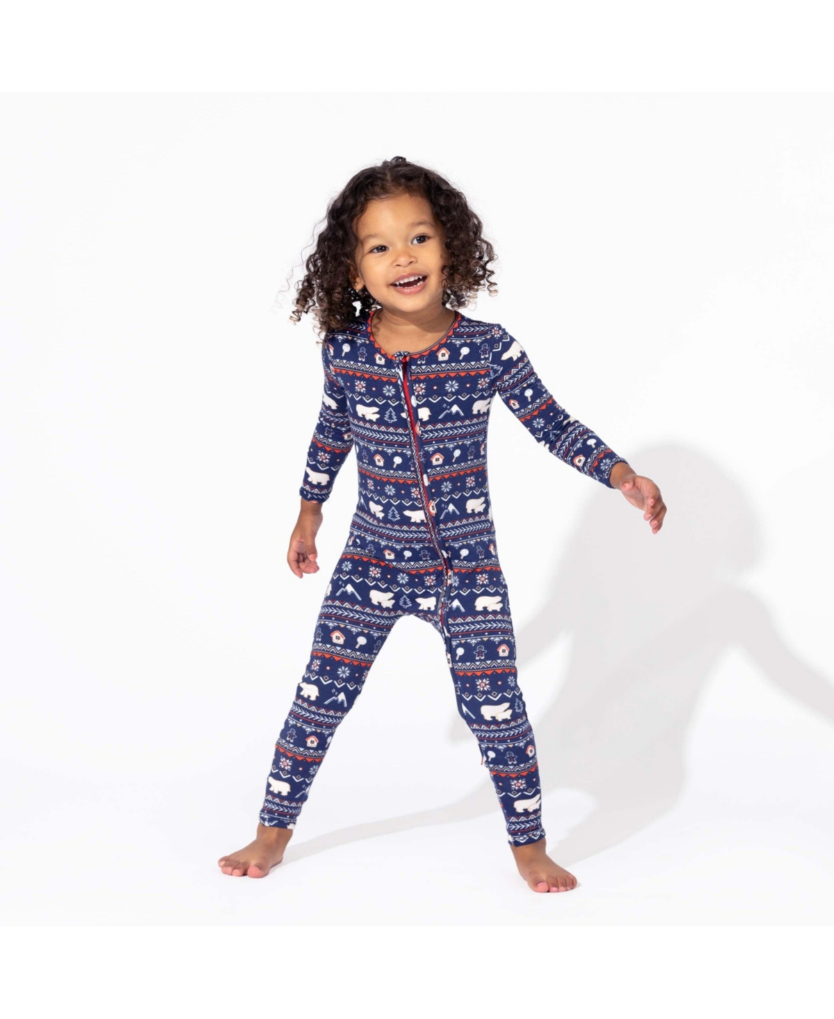 BELLABU BEAR UNISEX BABY POLAR ISLE BLUE CONVERTIBLE FOOTIE 