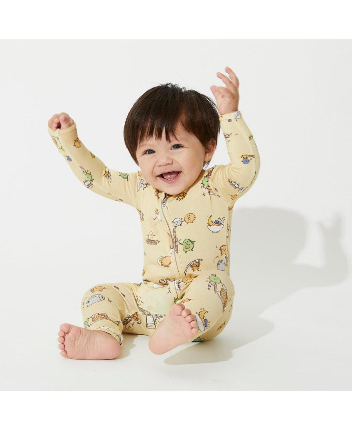 Bellabu Bear Baby Unisex BabyConvertible Footie - Love you brunches