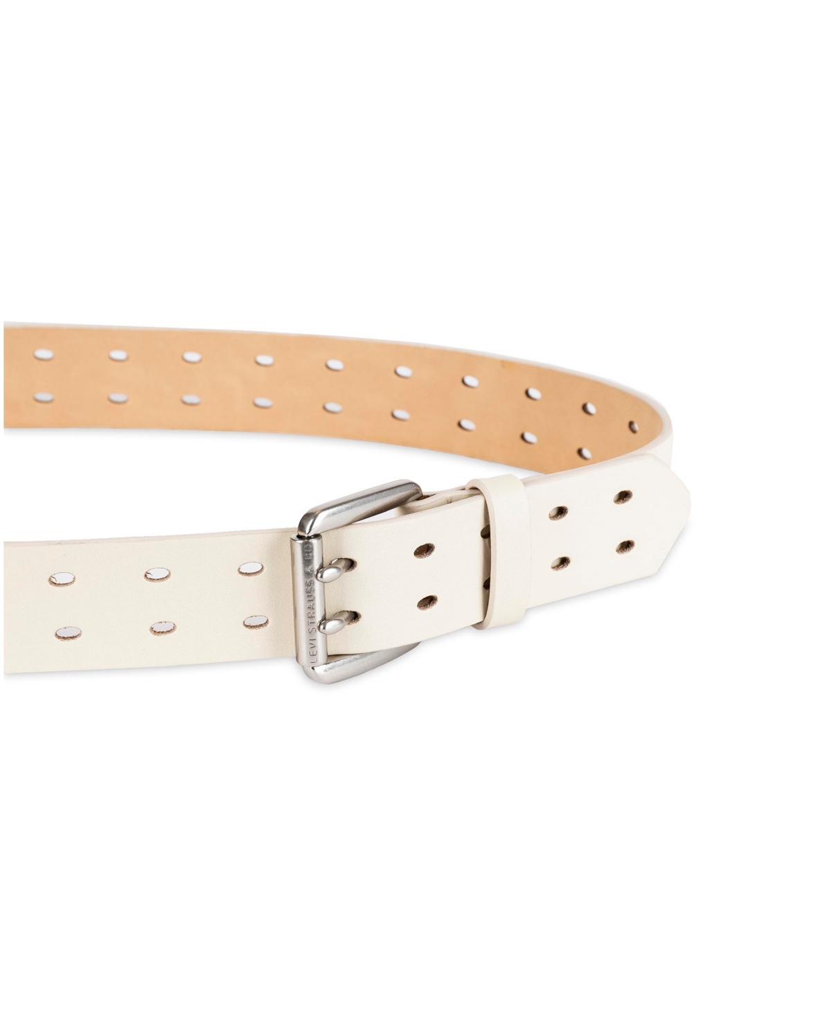 Levi's Women's Perforated Double Prong Jean Belt