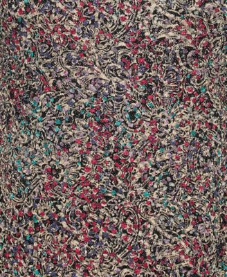 Alex Evenings Plus Size 3/4-Sleeve Jacquard Jacket & Tank Top Set