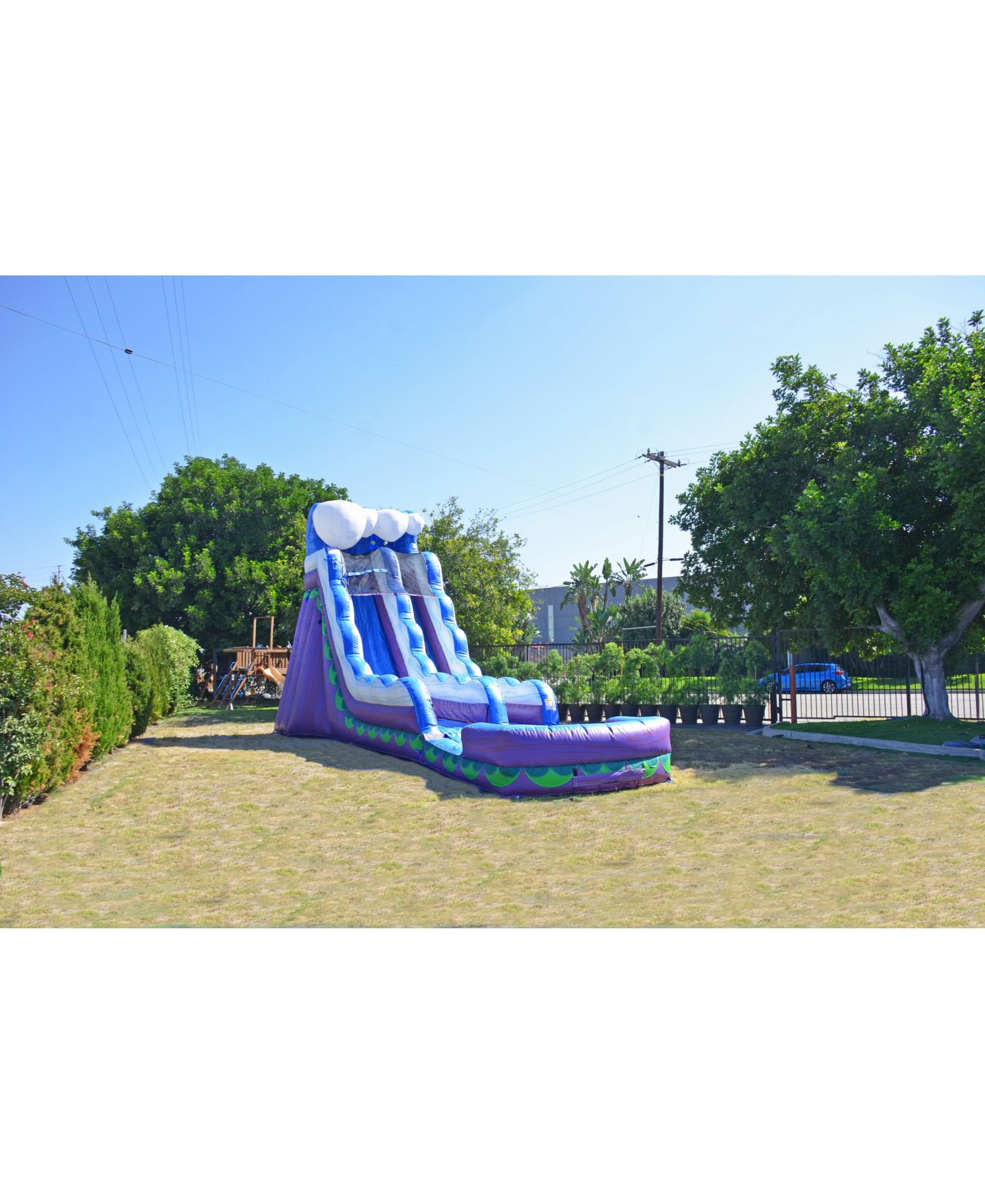 Детская игрушка Jumporange 19 Mermaid Water Slide Inflatable with Splash Pool, Commercial Grade, Kids and Adults, Tall Blow Up Waterslide, Outdoor Indoor, Wet Dry Use, Summer Fun, Backyard Water Park (with Blower), цвет: Open Miscellaneous — фото 2