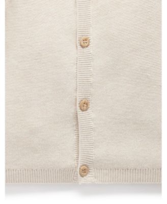 Baby Boy and Baby Girl Textured Cardigan