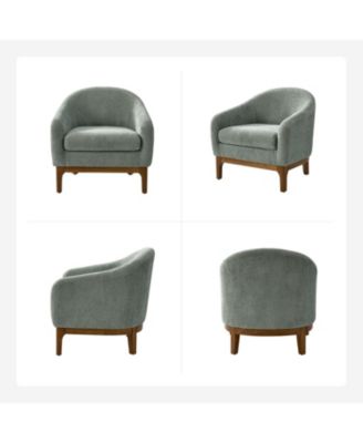 Augus Modern Boucle Armchair Chair with Adjustable Feet