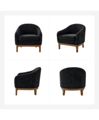 Augus Modern Boucle Armchair Chair with Adjustable Feet