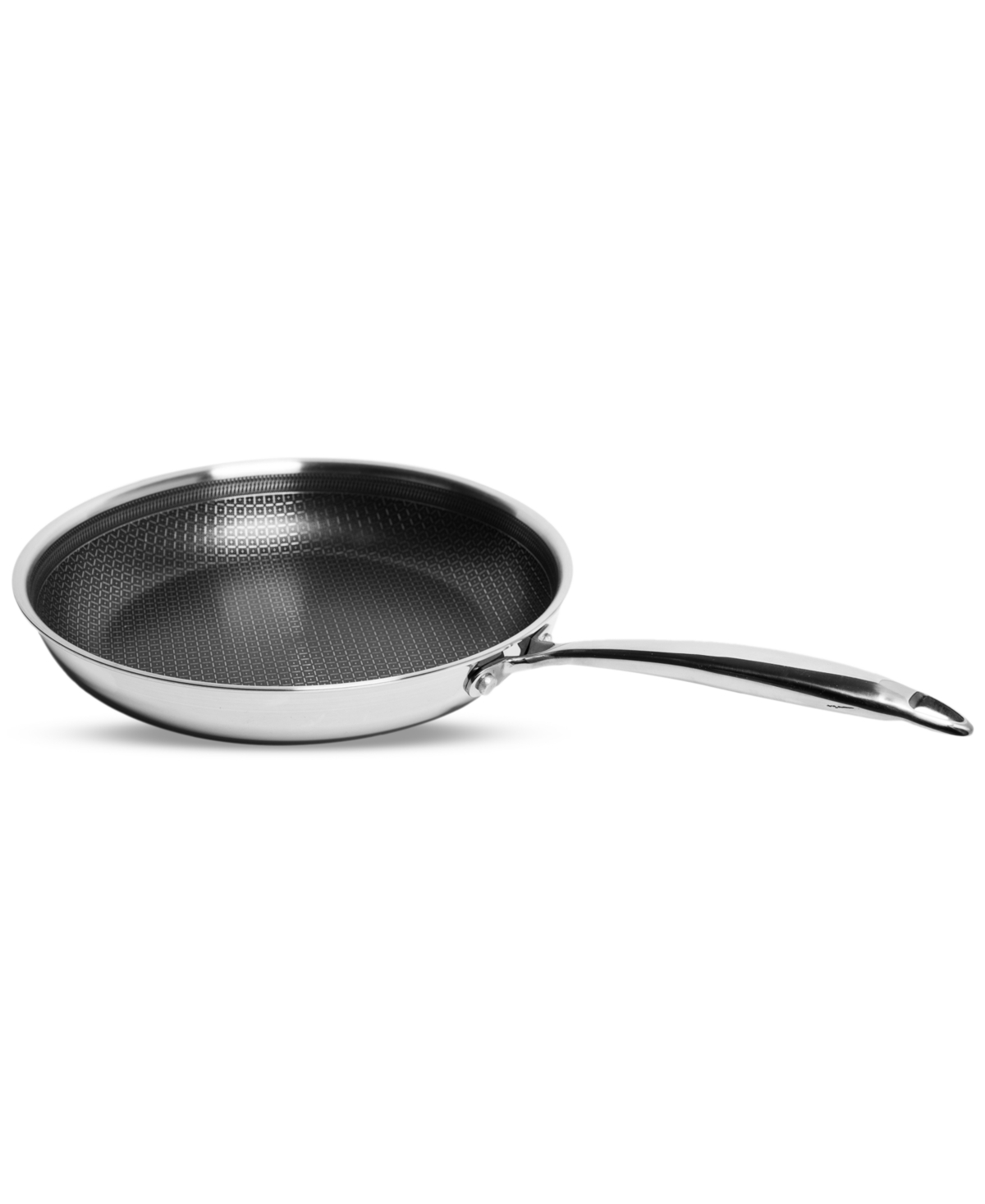 Saveur Selects Diamond Tri-ply Stainless Steel 7-pc. Cookware Set In Stainless Steel