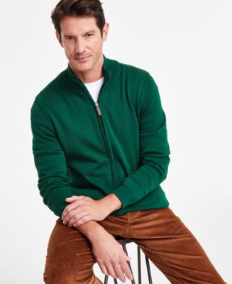 Macys mens zip up sweater sale