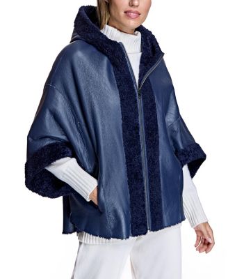 Women's Shearling Cape