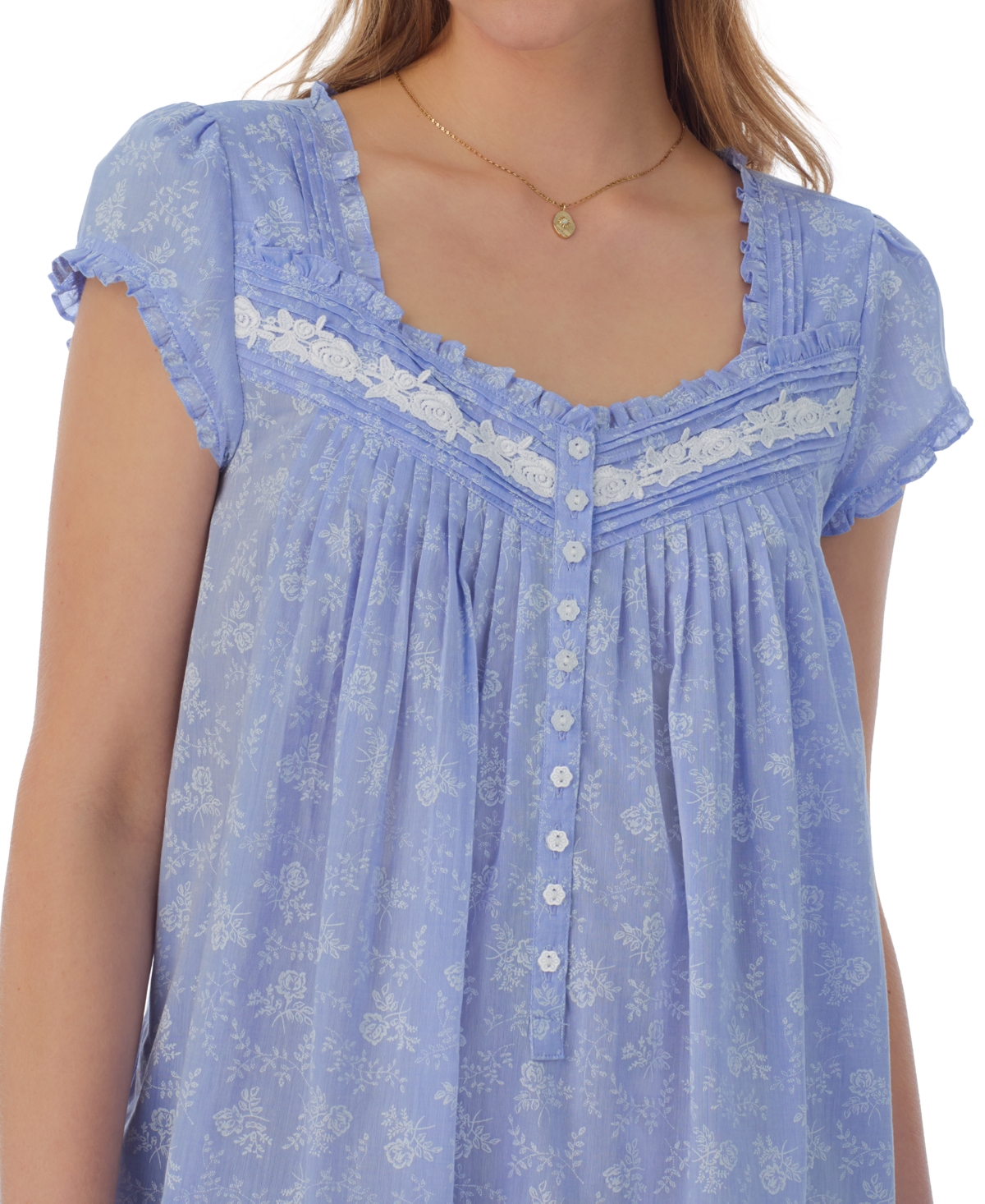Eileen West Women's Cotton Floral Waltz Nightgown