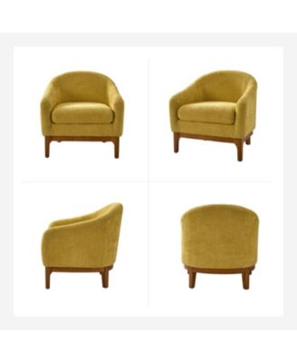 Augus Modern Boucle Armchair Chair with Adjustable Feet