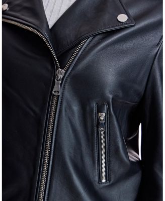 Women's Moto Jacket With Fringes