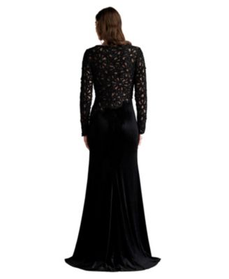 Sinnott Chenille Embroidered Gown