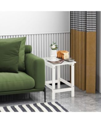 14 Inch Square Weather-Resistant Adirondack Side Table