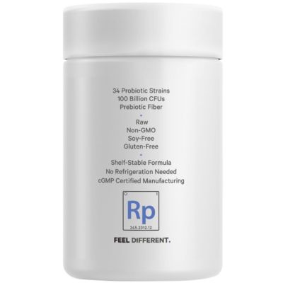 Raw Probiotic+ 100 Billion CFU, Digestive Enzymes, Raw Fruits & Vegetable Prebiotics, 30 ct