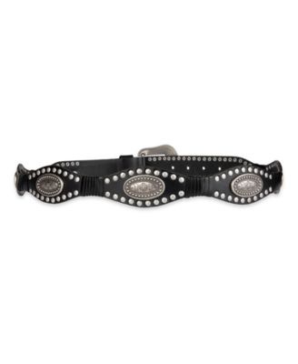 Women's Western Concho Scalloped Belt
