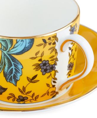 Wonderlust Set/4 Teacup & Saucer