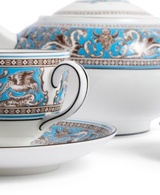 Florentine Turquoise 5 Piece Teaset