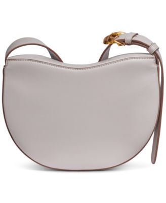 Valley Stream Leather Buckle Crossbody with Adjustable Strap