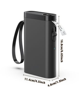 Label Maker Machine with Tape, P21 Bluetooth Label Printer, Wireless Mini Label Makers with Multiple Templates for Organizing Office Home