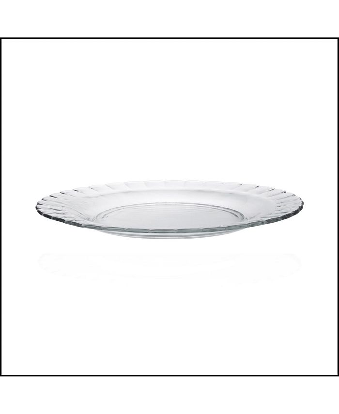 Duralex Lys Dessert Plates, Set of 6 - Brown - No Size