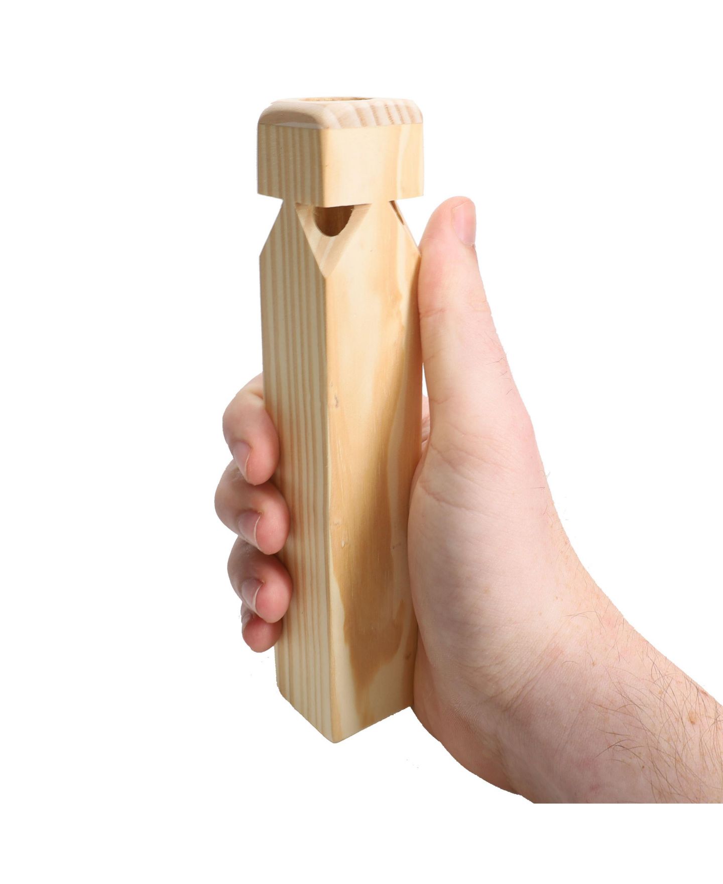 Детская игрушка WE Games Handcrafted Wooden Vintage Train Whistle, Ages 14+ — фото 2
