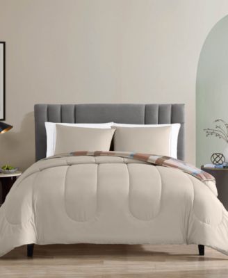 Harper Plaid 3-Pc. Comforter Sets, Exclusively at Macy’s