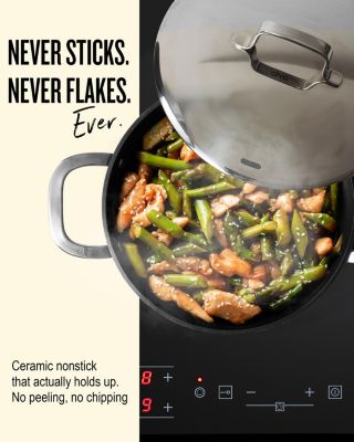 Maestro 3.5-Qt Nonstick Ceramic Saut&eacute; Pan with Lid