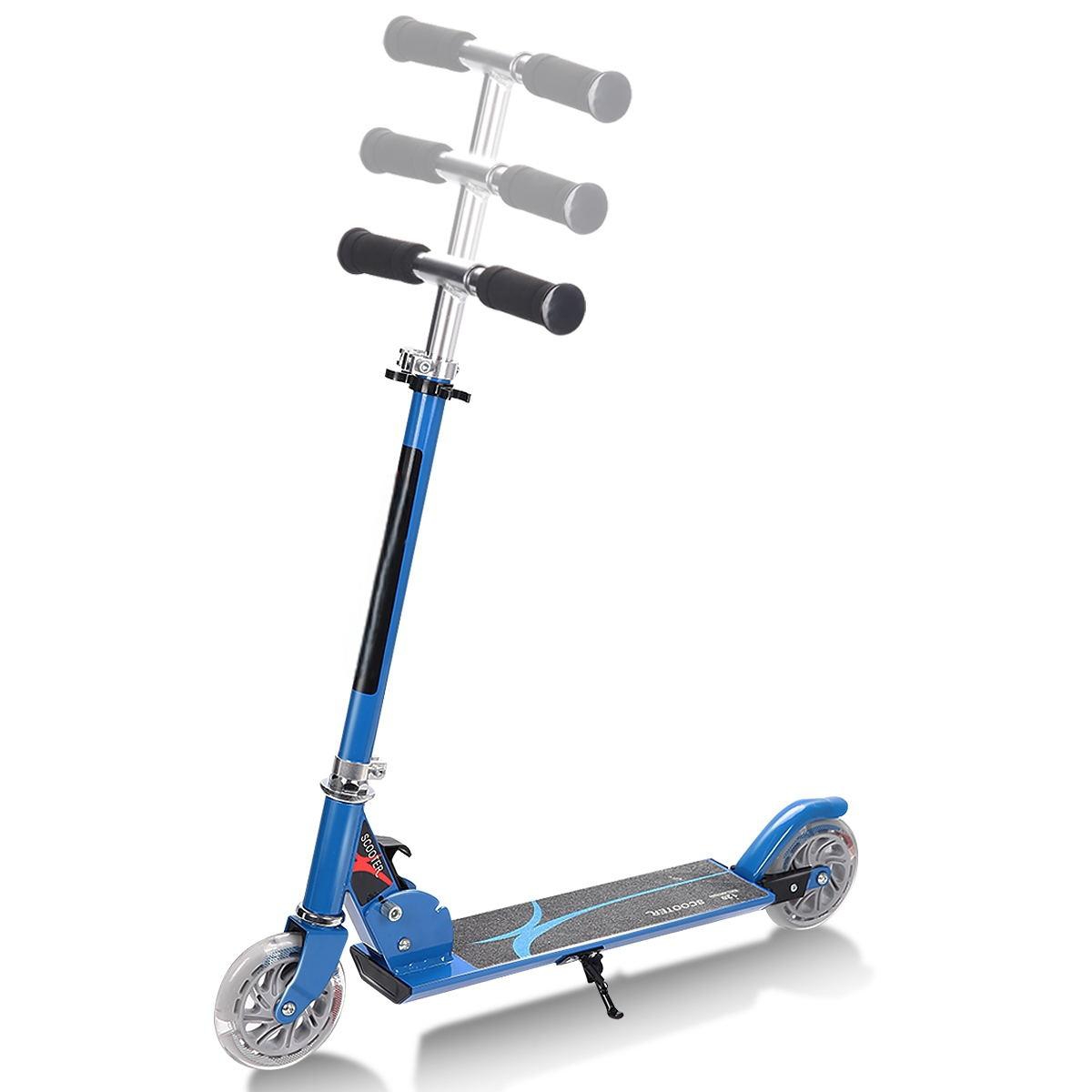 Folding Aluminum Kids Kick Scooter with Led Lights