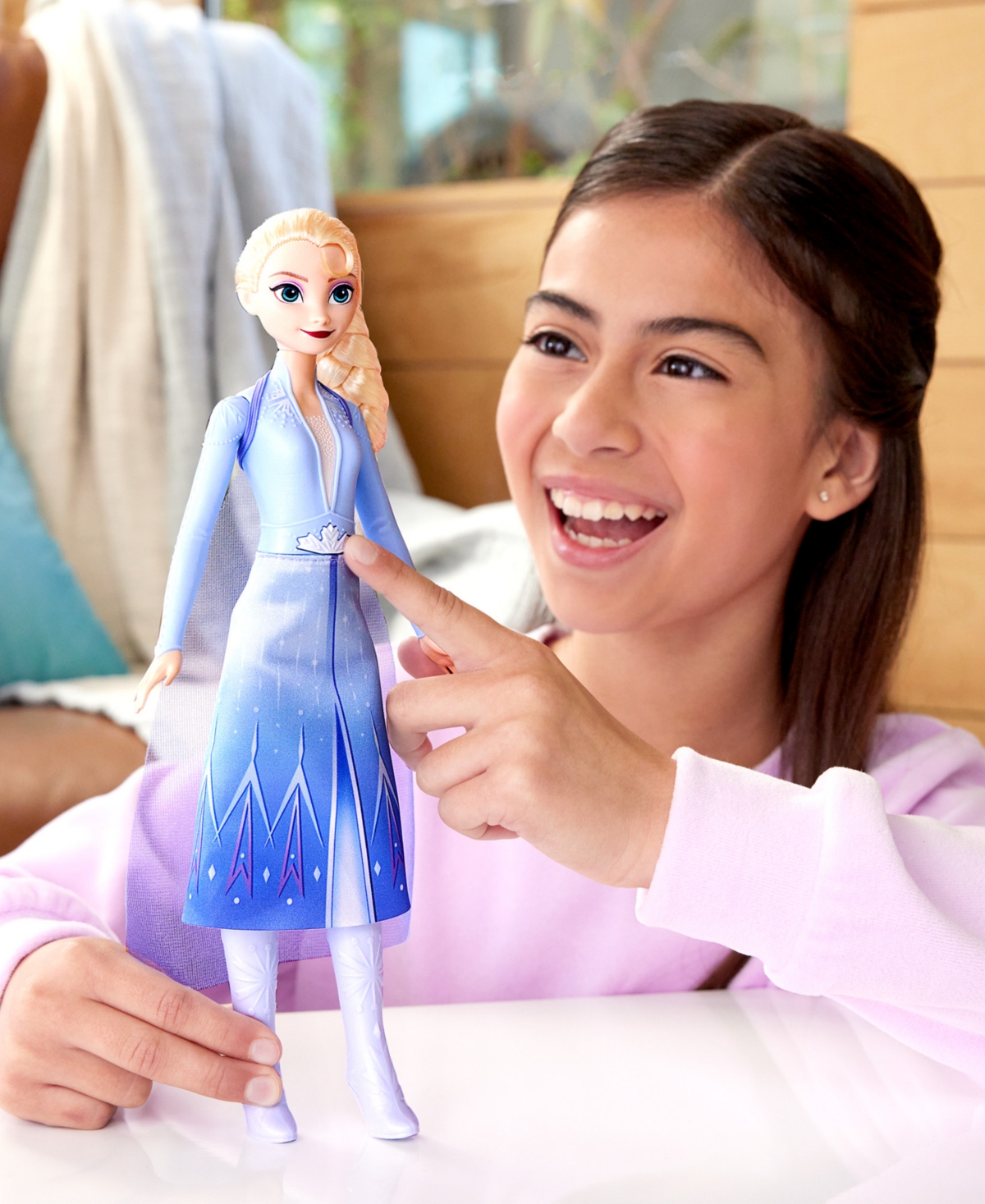 Disney Princess Frozen Singing Adventure Elsa Doll In Multi-color