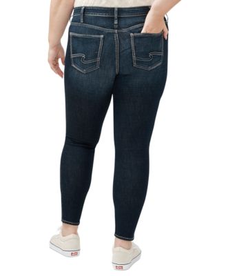 Plus Size Suki Mid-Rise Curvy-Fit Skinny Jeans