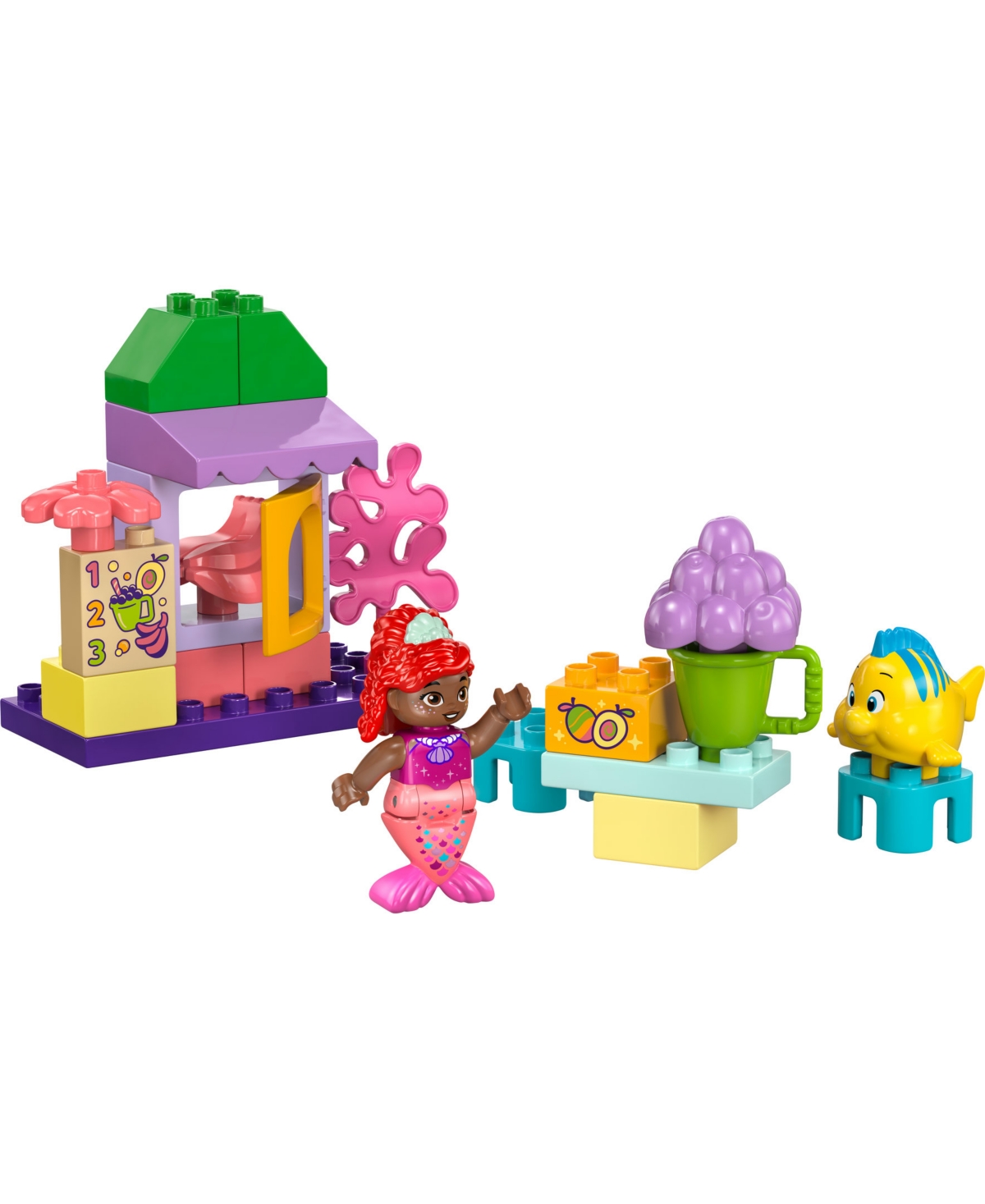 LEGO DUPLO DISNEY ARIEL AND FLOUNDER'S CAFE STAND 10420 