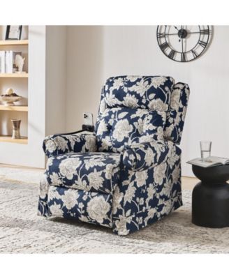 1 piece Polyester Ruprecht Farmhouse Lift Assist Power Recliner chair