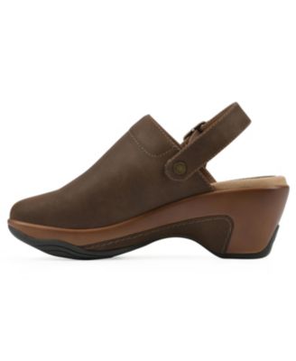 Women's Viewable Slingback Clogs
