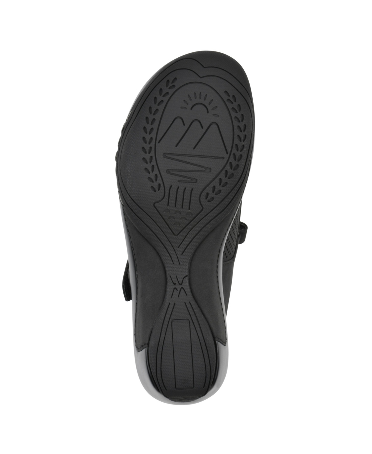 White Mountain Women's Vinto2 Mary Jane Clogs In Black Sueded Smooth