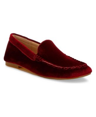 Rag and Co Womens Robua Velvet Flat s Loafers