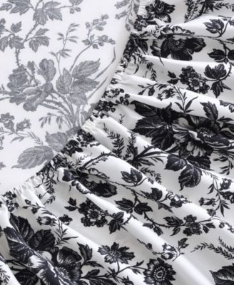 Printed Microfiber 3 Piece Sheet Set, Twin XL