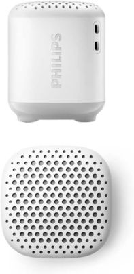 Portable Bluetooth Speaker, IPX7 Water-Resistant, Compact Design, Built-in Microphone