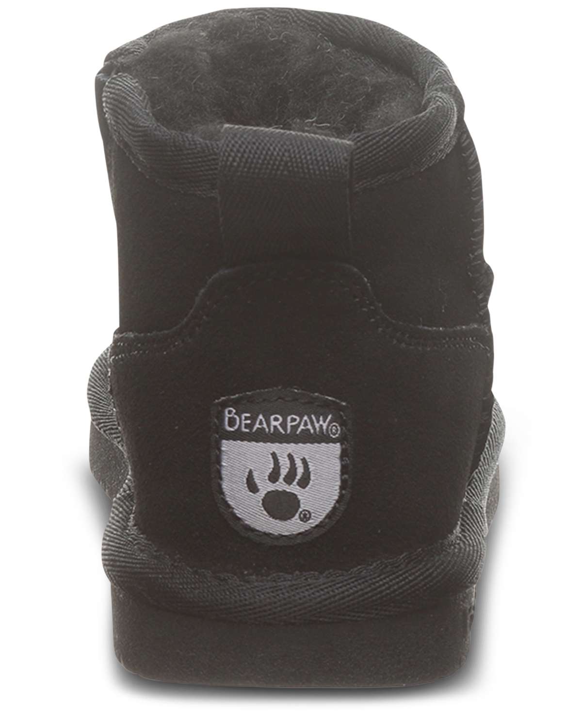 Shop Bearpaw Little Girls Kiara Winter Boots From Finish Line In Black