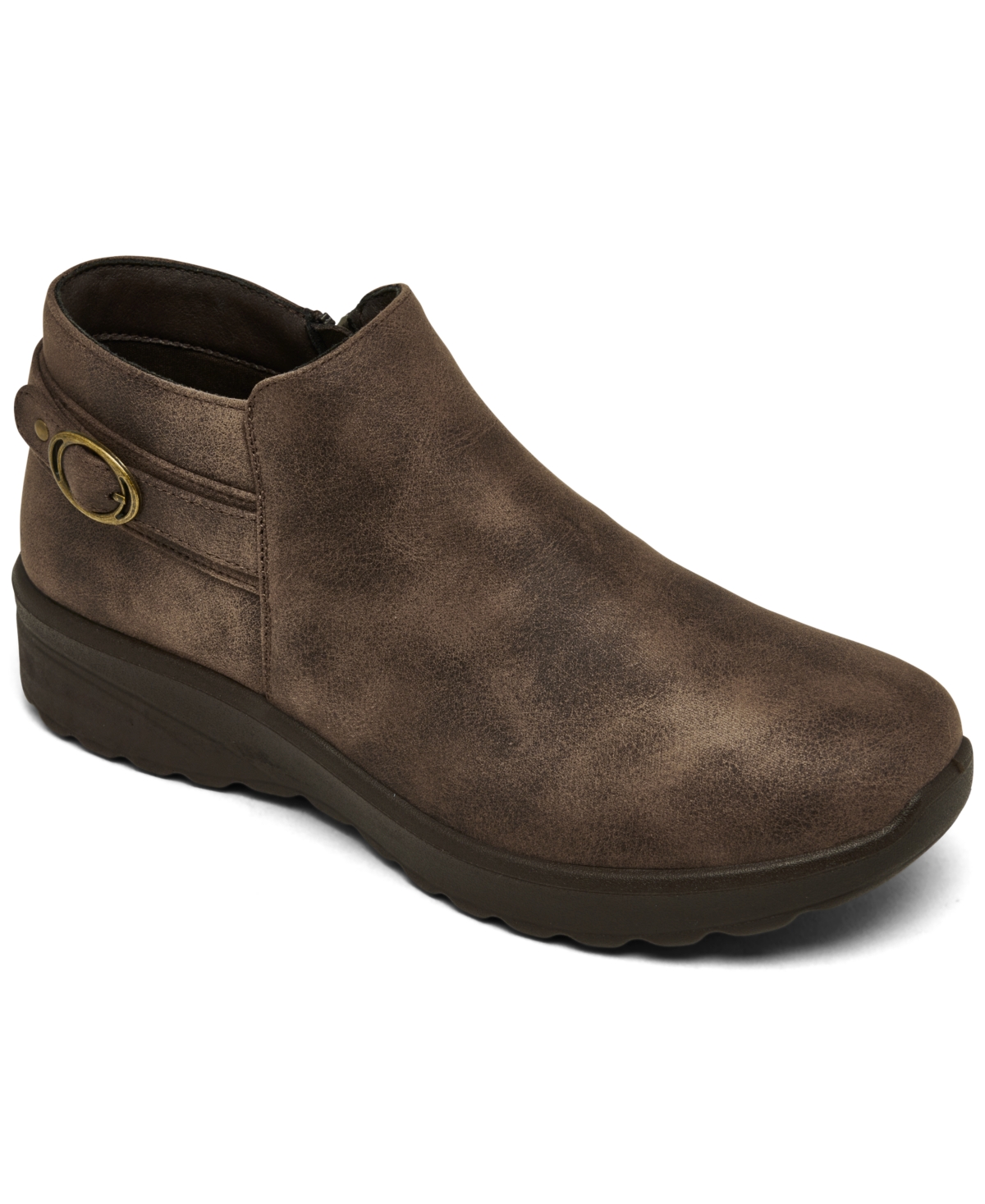 Women's Relaxed Fit: Lovely Vibe - Moonlight Booties from Finish Line - Chocolate