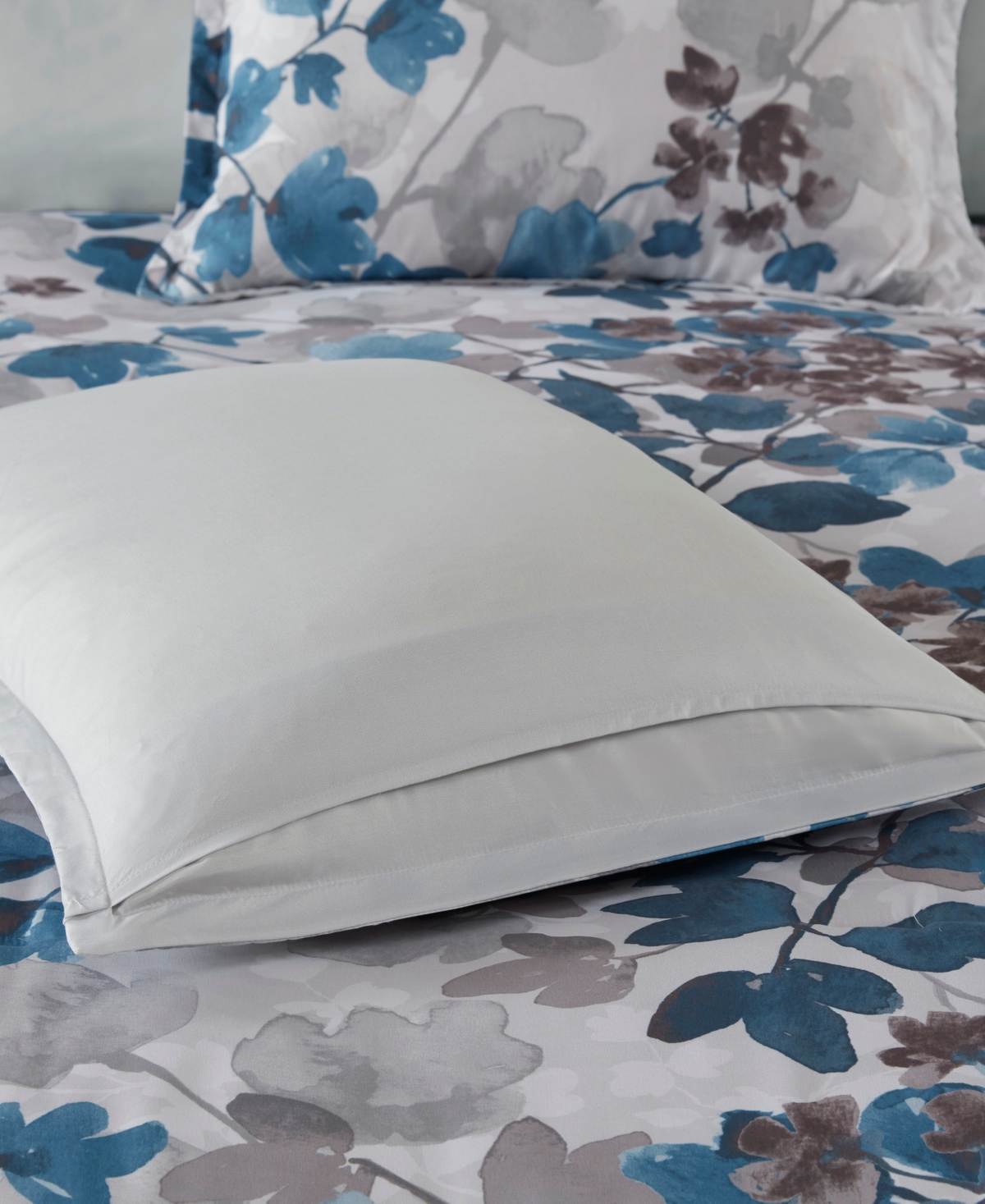 Madison Park Essentials Alexis Botanical Leaf 6-pc. Comforter Set, Twin Xl In Blue