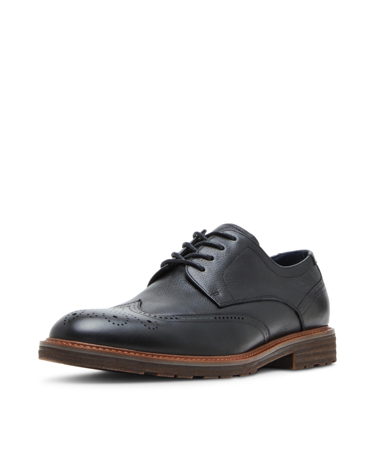 Steve Madden Men's Acari Oxford In Black Leather