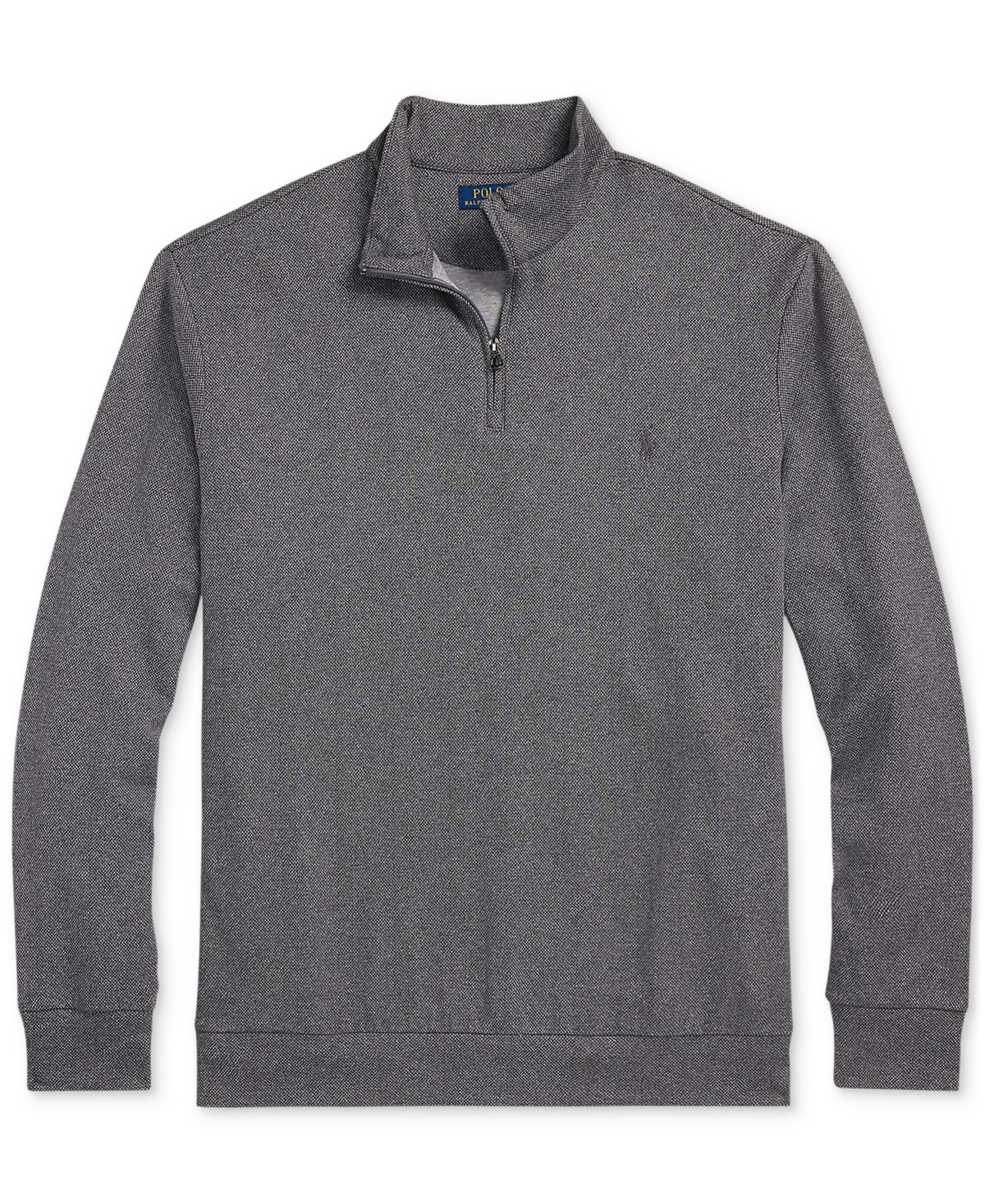 Polo Ralph Lauren Men's Big & Tall Luxury Jersey Herringbone Pullover