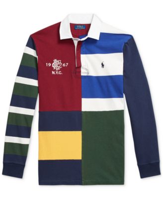 トップス PALACE PATCHWORK RUGBY BLACK Palace: Men's Dog Rugby (Black) | DSML E-SHOP