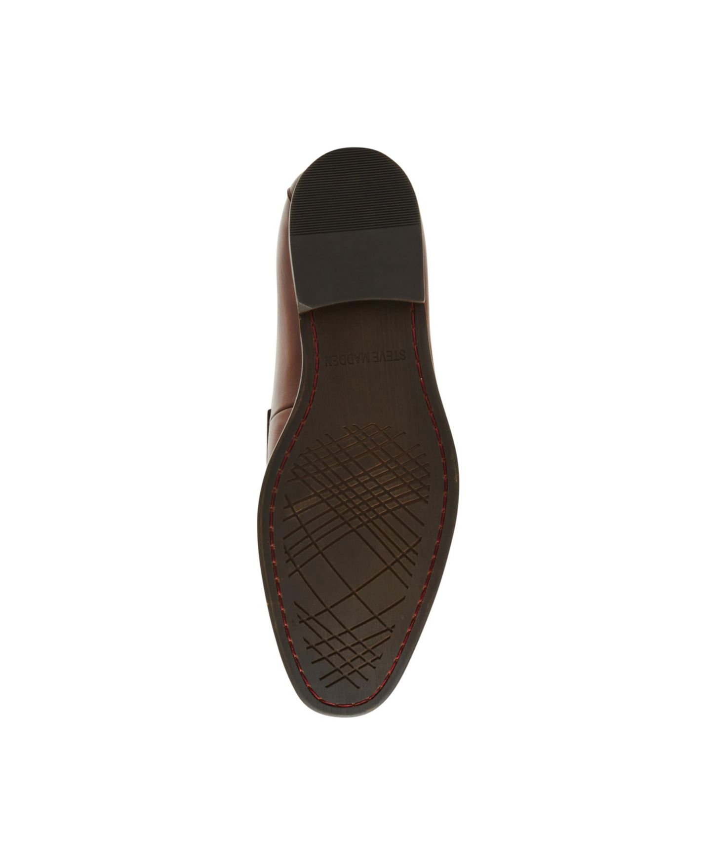 Мужские туфли Steve Madden Adair Slip On Loafer, цвет: Чёрный кожаный — фото 11
