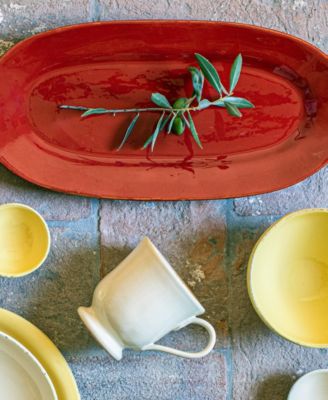 Cucina Fresca Narrow Oval Platter 16"