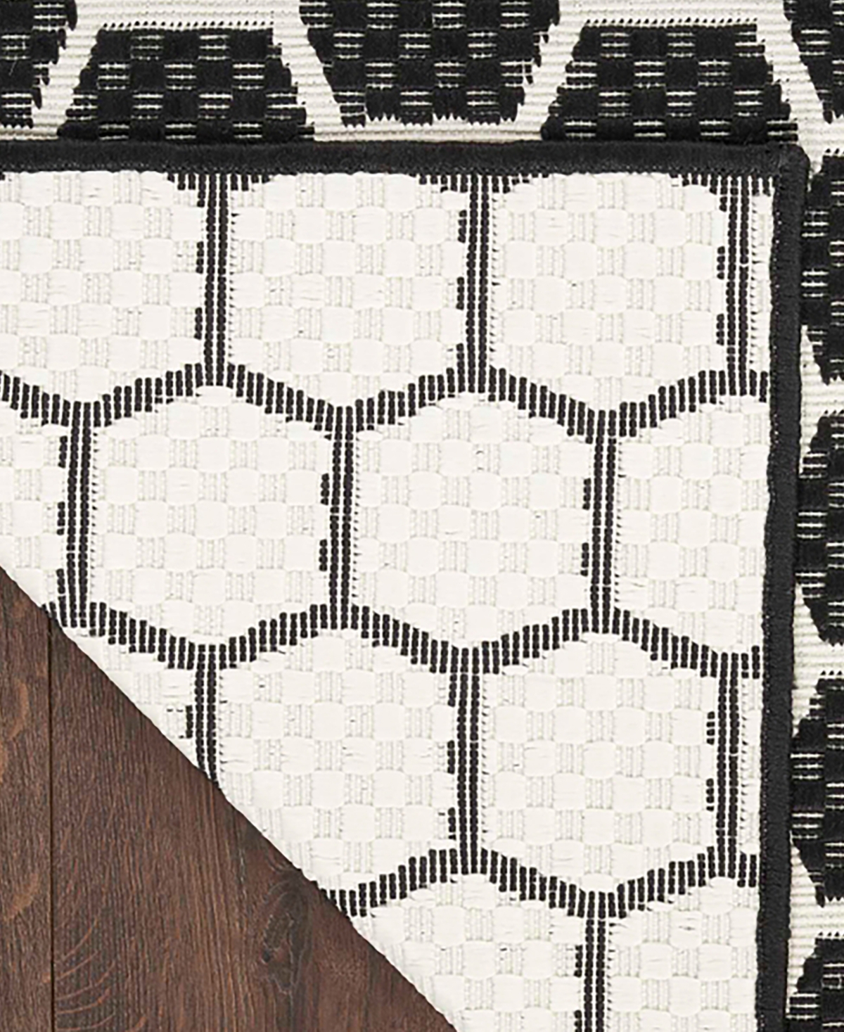 Nourison Home Twist Reversible Tws01 2'2"x10' Runner Area Rug In Black