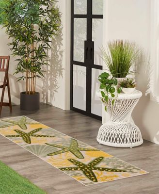 Aloha ALH24 2'3"x8' Runner Area Rug