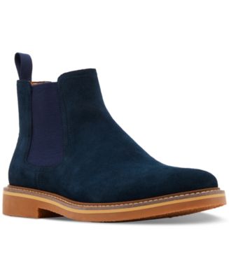 Steve Madden Persee Suede Chelsea Boots Size 9 KAPLAN Brown Suede Chelsea Block Heel Women main image 4