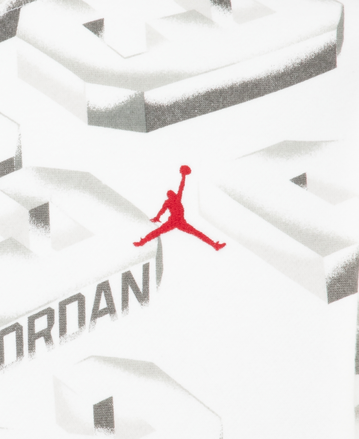 Jordan Big Boys 23 Fadeaway Fleece Hoodie In 001white