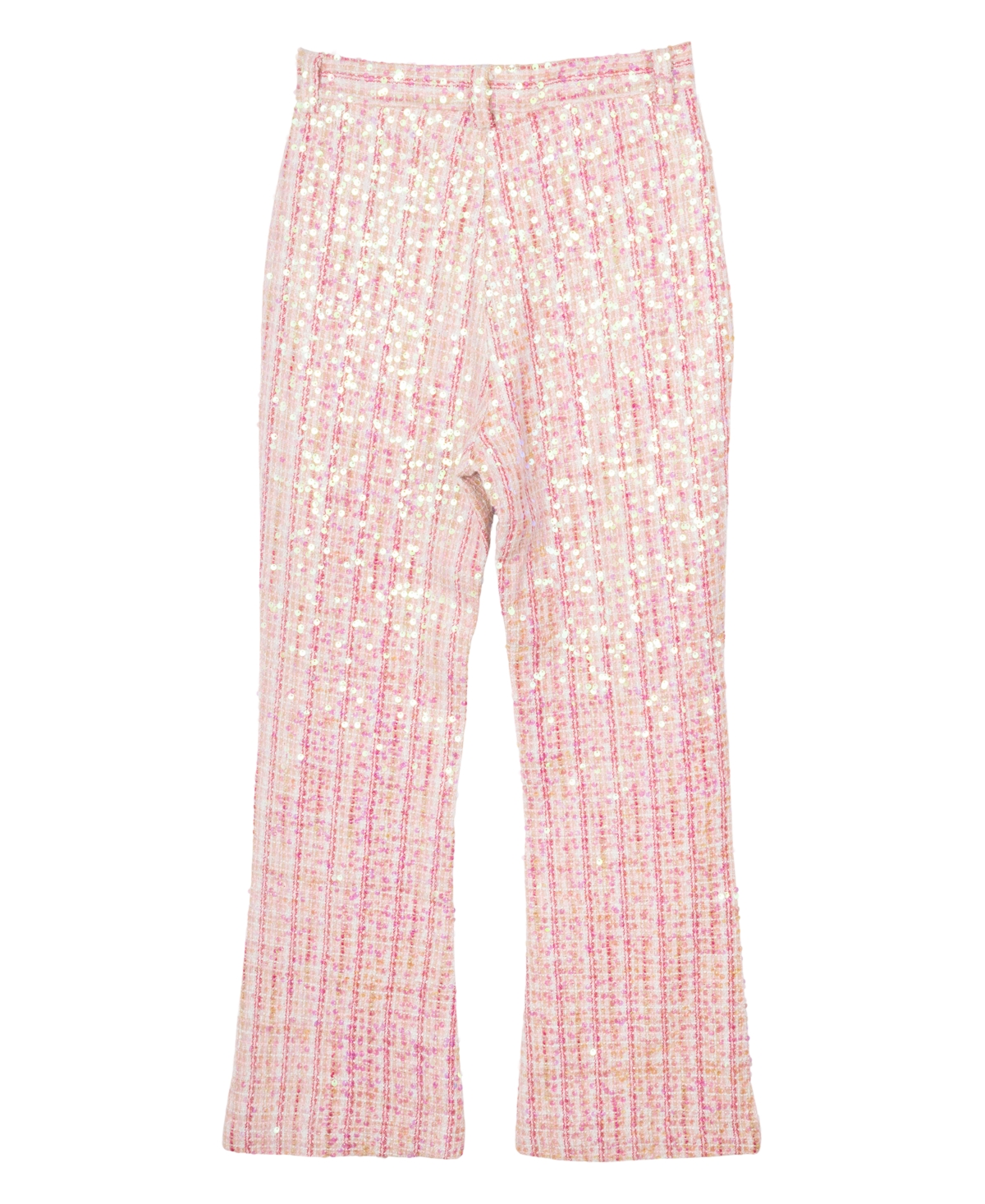 Stella 88 Big Girls Sequin Tweed Flare Pant