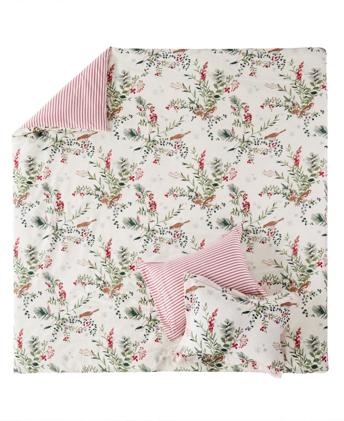 Levtex Winterberry Forest Reversible 2-pc. Comforter Set, Twin/twin Xl In Green